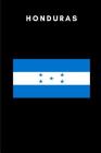 Honduras: Country Flag A5 Notebook to write in with 120 pages By Travel Journal Publishers Cover Image