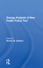 Energy Analysis: A New Public Policy Tool By Martha Gilliland Cover Image