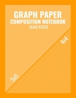 Graph Paper Composition Notebook Quad Ruled: Graphing Coordinate Grid 5x5 4x4 Doubled Sided By Measurement Publishing Cover Image