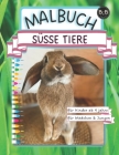 Malbuch Süße Tiere für Kinder ab 4 Jahre Mädchen und Jungen: Das Schönstes Malbuch mit wunderschöne Tier-Motive und weißem Hintergrund Kleinkinder kre By Bib Creative Cover Image