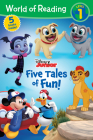 World of Reading: Disney Junior: Five Tales of Fun!-Level 1 Reader Bindup By Disney Books Cover Image