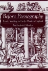 Before Pornography: Erotic Writing in Early Modern England (Studies in the History of Sexuality) Cover Image