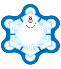 Snowflakes Mini Cut-Outs Cover Image