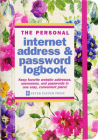 Peony Garden Internet Address & Password Logbook Cover Image