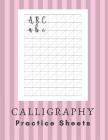 Calligraphy Lettering Book: Modern Calligraphy Practice Sheets