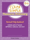 The Clear and Simple Thesaurus Dictionary: Revised! Fully Updated! Cover Image