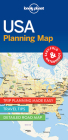 Lonely Planet USA Planning Map 1 By Lonely Planet Cover Image