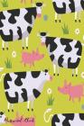 Password Book: Include Alphabetical Index With Cows Pigs Flowers Background By Shamrock Logbook Cover Image