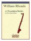 21 Foundation Studies: Alto or Bass Clarinet By William E. Rhoads (Composer) Cover Image
