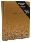 Shine Bright Productivity Journal, Gold By Chronicle Books Cover Image
