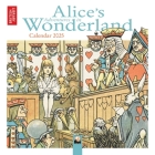 British Library: Alice's Adventures in Wonderland Mini Wall Calendar 2025 (Art Calendar) Cover Image