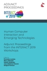 Human Computer Interaction and Emerging Technologies: Adjunct Proceedings from the INTERACT 2019 Workshops Cover Image