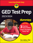 GED Test Prep 2023 / 2024 for Dummies with Online Practice By Tim Collins Cover Image