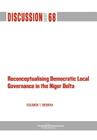 Reconceptualising Democratic Local Governance in the Niger Delta By Solomon T. Ebobrah Cover Image