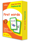 First Words Flashcards: 40 Cards (Collins Easy Learning Preschool) By Collins UK Cover Image