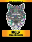 Wolf Coloring Book: Coloring Book for Adults Relaxation Cover Image