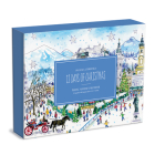 Michael Storrings 12 Days of Christmas Advent Puzzle Calendar By Galison, Michael Storrings (By (artist)) Cover Image
