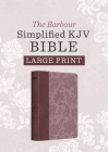 Barbour Simplified KJV--Large Print [Plum & Paisley] Cover Image
