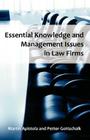 Essential Knowledge and Management Issues in Law Firms Cover Image