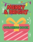 Merry & Bright Coloring Book Cover Image