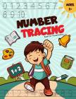 Number Tracing Book for Preschoolers: Number Tracing Handwriting Workbook Practice for Kids Ages 3-5 (Preschool Workbooks) By Freedom Friend Publishing Cover Image