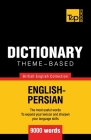 Theme-based dictionary British English-Persian - 9000 words Cover Image