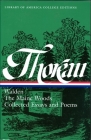 Henry David Thoreau: Walden, The Maine Woods, Collected Essays and Poems: A Library of America College Edition Cover Image
