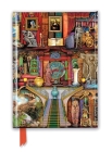 Aimee Stewart: Museum Bookshelves (Foiled Journal) (Flame Tree Notebooks) Cover Image