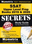 SSAT Upper Level Prep Books 2019 & 2020 - SSAT Upper Level Secrets Study Guide, Full-Length Practice Test, Step-By-Step Review Video Tutorials: (updat By Mometrix School Admissions Test Team (Editor) Cover Image