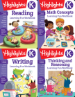 Highlights Kindergarten Learning Workbook Pack (Highlights Learning Fun Workbooks) Cover Image