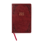 CSB Large Print Personal Size Reference Bible, Burgundy LeatherTouch Cover Image