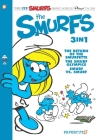 The Smurfs 3-in-1 #4: The Return of Smurfette, The Smurf Olympics, and Smurf vs Smurf (The Smurfs Graphic Novels #4) By Peyo Cover Image