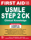 First Aid for the USMLE Step 2 Ck, Eleventh Edition By Tao Le, Vikas Bhushan, Daniel Griffin Cover Image