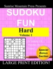 Sudoku Fun: Hard Volume 1 By Martin Hause Cover Image