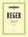 3 Suites for Viola Solo Op. 131d: Sheet (Edition Peters) By Max Reger (Composer), Carl Hermann (Composer) Cover Image