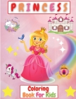 Princess Coloring Book For Kids: Beautiful Coloring Pages for Girls 2-4, 4-8 years , Toddlers Activity Book For Kids By Manlio Venezia Cover Image