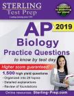 Sterling Test Prep AP Biology Practice Questions: High Yield AP Biology Questions By Test Prep Sterling Cover Image