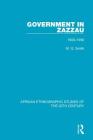 Government in Zazzau: 1800-1950 By M. G. Smith Cover Image