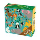 Animals of the World Jumbo Puzzle By Mudpuppy, Amy Blay (Illustrator) Cover Image