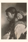 Vintage Journal Indigenous Alaskan Woman Carrying Sleeping Baby on Her Back By Found Image Press (Producer) Cover Image