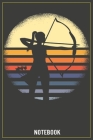 Notebook: Archery, Calendar 2020 Cover Image