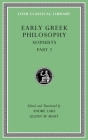 Early Greek Philosophy, Volume IX: Sophists, Part 2 (Loeb Classical Library #532) By André Laks (Editor), André Laks (Translator), Glenn W. Most (Editor) Cover Image