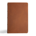 CSB Men's Daily Bible, Brown Genuine Leather By Robert Wolgemuth (Editor), CSB Bibles by Holman (Editor) Cover Image