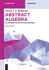 Abstract Algebra: An Introduction with Applications (de Gruyter Textbook) Cover Image