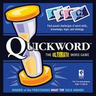 Quickword: The Ultimate Word Game [With 1 Die and Blue Deck/Green Deck/Pink Deck/Gray Deck and Spinner/Scorecard Pad/4 Blank Pads/Tok Cover Image