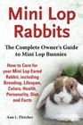 Mini Lop Rabbits, The Complete Owner's Guide to Mini Lop Bunnies, How to Care for your Mini Lop Eared Rabbit, including Breeding, Lifespan, Colors, He By Ann L. Fletcher Cover Image