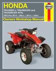 Honda TRX300EX & TRX400X/EX and TRX450R/ER ATVs 1993 thru 2014: 282cc, 397cc, 449cc (Owners' Workshop Manual) By Editors of Haynes Manuals Cover Image
