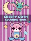 Creepy Goth Coloring Book Cover Image