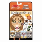 Make-A-Face Safari Reusable Sticker Pad By Melissa & Doug (Created by) Cover Image
