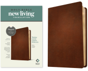 NLT Thinline Center-Column Reference Bible, Filament-Enabled Edition (Genuine Leather, Brown, Red Letter) Cover Image